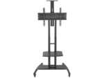 Vevor Mobile TV Stand Adjustable Height Supports 23-60 Inch TVs 32-70 Inches - Image 3