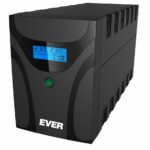 Ever Power Systems Easyline 1200 AVR USB UPS Line-Interactive 1200VA 600W with 4 Power Plugs