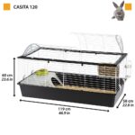 FERPLAST Casita 120 - cage for guinea pig and rabbit - Image 7