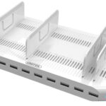 Unitek Βάση Φόρτισης με 10 Θύρες USB-A 96W σε Λευκό χρώμα (Y-2172)