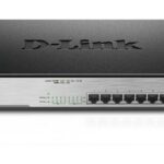 D-Link DGS-1008MP Unmanaged L2 PoE+ Switch with 8 Gigabit (1Gbps) Ethernet Ports
