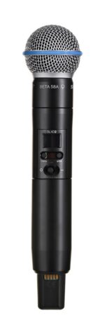 Shure SLXD24DE/B58-G59 - dual digital wireless system with two transmitters/handheld microphones (470 - 514 MHz) - Image 7