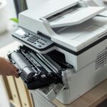 Brother MFC-B7800DN Black and White All In One Laser Printer - Image 4