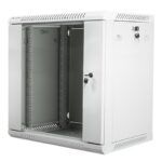 Lanberg Wall Mounted Rack Cabinet 12U 60x45x64.57cm Gray WF01-6412-10S