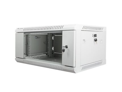 Lanberg Wall Mounted Rack Cabinet 4U 60x45x29cm Gray WF01-6404-10S