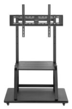 Manhattan Floor TV Mount Up To 100 Inches and 150kg Black - Image 5