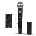DNA Professional DVS2 - wireless microphone  2 handheld transmitters + base unit (560–590 MHz) - Image 2