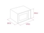 Teka MW FS20 WH Microwave 20 l 700 W Black  White - Image 6