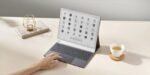 Onyx Flip Cover with Keyboard Brown (Note MAX, Tab X C) OCV0496R - Image 5