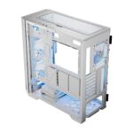 Modecom Horizon Flow Gaming Midi Tower Computer Case with Side Window and RGB Lighting White - Image 18