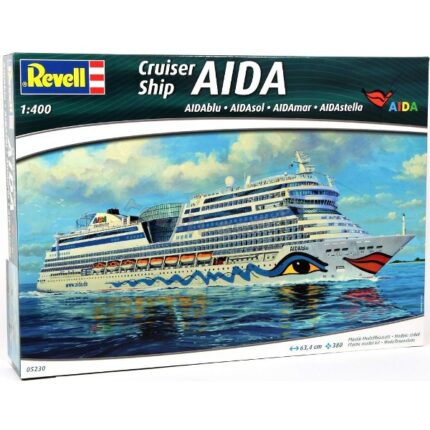 Revell Cruiser Ship Aida Φιγούρα Μοντελισμού Πλοίο σε Κλίμακα 1:400