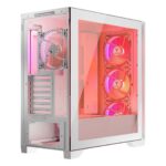 Modecom Expanse T Apex ARGB Gaming Midi Tower Computer Case with Side Window White - Image 4