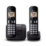 Panasonic KX-TGC212 Cordless Phone Black