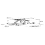 Maclean Energy MC-880 TV Mount Ceiling with Extension Arm Until 70" and 35kg - Image 15