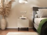 Bedside Tables Almera Wooden Brown 2 Pieces 50x42x44cm - Image 3