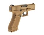 Glock 19X 4 5 mm coyote BB CO2 shot air pistol.