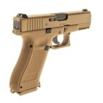 Glock 19X 4 5 mm coyote BB CO2 shot air pistol.
