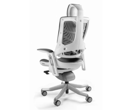 Wau 2 BL416 office chair  snowy/white fabric