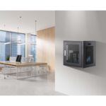 Manhattan Laptop Charging Cabinet Desktop via AC Adapter (EU) 10-bay  Install device's AC Adapter (power cables) into unit  Suitable for ALL laptops (to 16 )  iPads  MacBooks  Chromebooks  other portable devices  Bays 380x30x280mm  Cart  Lockable - Image 6