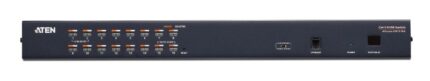 Przełącznik 16-port Cat5 KVM PS/2+USB KH-1516A