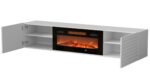 TV Stand Wooden White L183xW35xH37cm