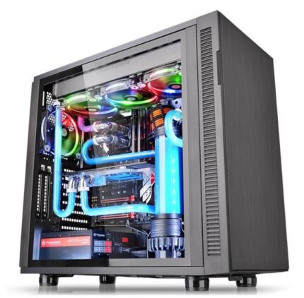 Thermaltake Suppressor F31 (Tempered Glass Edition) Gaming Midi Tower Computer Case with Side Window Gray