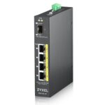 Zyxel RGS100-5P Unmanaged L2 PoE Switch with 4 Gigabit (1Gbps) Ethernet Ports and 1 SFP Port