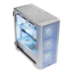 Modecom Horizon Flow Gaming Midi Tower Computer Case with Side Window and RGB Lighting White - Image 9
