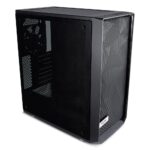 Fractal Design Meshify C Dark Tempered Glass Gaming Midi Tower Computer Case with Side Window Black
