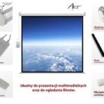 Art Ηλεκτρική Οθόνη Προβολής Projector Οροφής με Λόγο Εικόνας 16:9 234x131cm / 106"