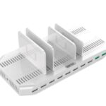 Unitek Charging Stand with 10 USB-A Ports 96W Quick Charge 3.0 in White color (Y-2190A)