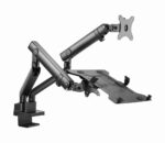 Gembird MA-DA3-02 monitor mount / stand 81.3 cm (32 ) Desk Black - Image 2