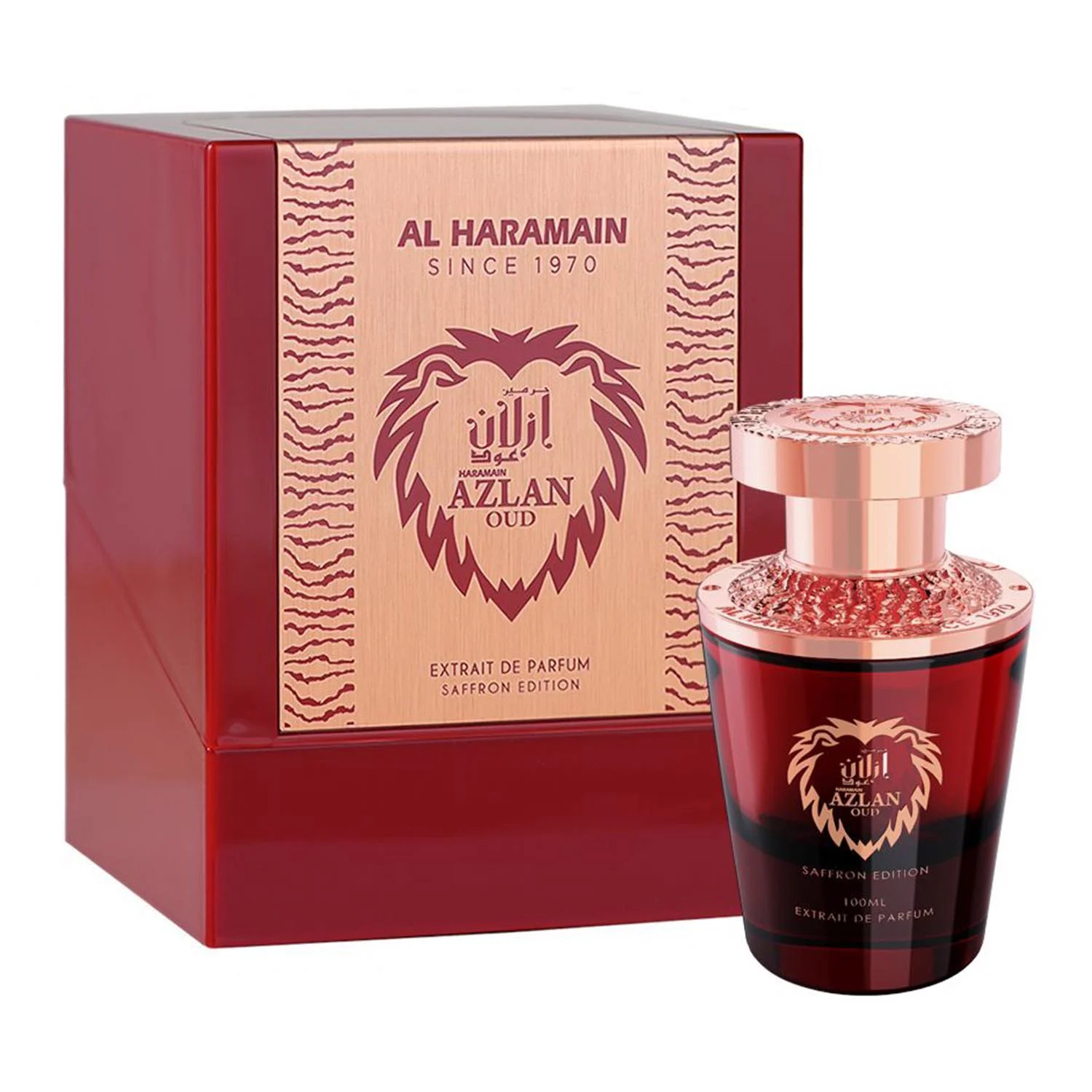 6291106813357.webp Al Haramain Amber Oud Extracto De Perfume Saffron Edition 100ml Spray - Image 1