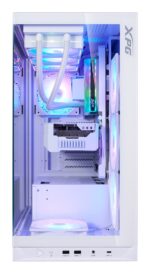Adata Invader X BTF Gaming Midi Tower Computer Case with Side Window White - Image 4