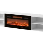 Cama TV Stand White M180xD33xH39cm