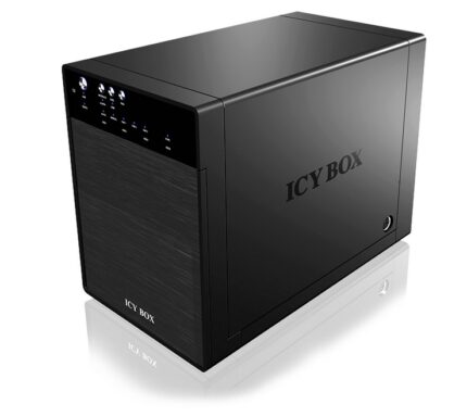 Icy Box Icy Box Case for 4 Hard Drives 3.5" SATA III with Connection USB 3.0 / eSATA 20640