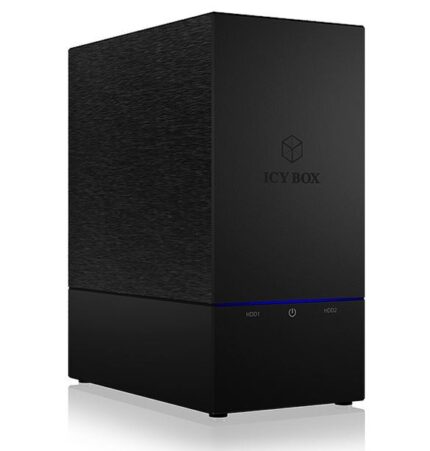 Icy Box Θήκη για 2 Σκληρούς Δίσκους 3.5" SATA III με σύνδεση USB 3.0