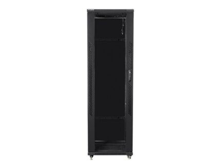 Lanberg Επιδαπέδια Καμπίνα Rack 42U 80x100x204.7cm Γκρι FF01-8042-12B