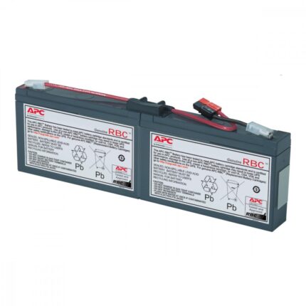 APC Replacement Cartridge 18 UPS Battery with Capacity 9Ah and Voltage 12V 1pcs