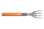 Digitus S/FTP Cat.7 (10Gbps) Network Cable Ethernet Without Connectors 100m Orange