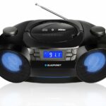 Blaupunkt BB31LED Portable Sound System With Bluetooth CD USB Radio Black