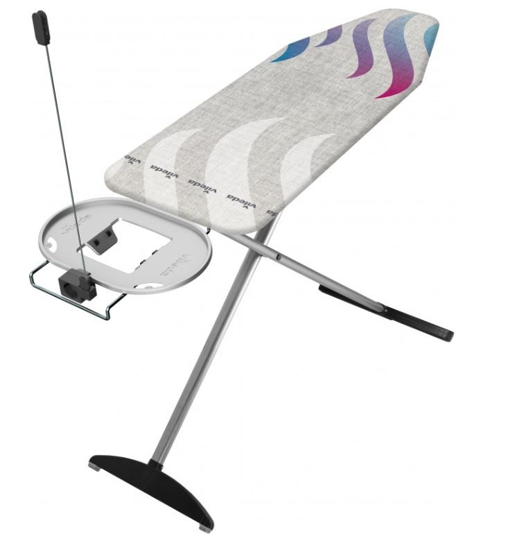 648682_1497023.jpeg Vileda Total Reflect Plus Ironing Board for Steam Iron Foldable 130x44cm - Image 1