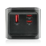 Powerbank 27 000mAh  1x USB  2x USB-C  162 5W  QC4+  flashlight  LCD screen  black - Image 5