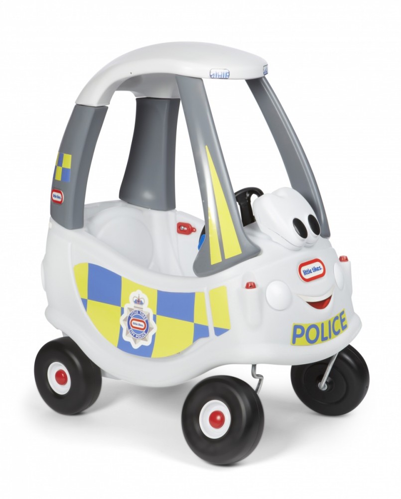 672618_1320287.jpeg Jeździk Cozy Coupe Policja biała - Image 1