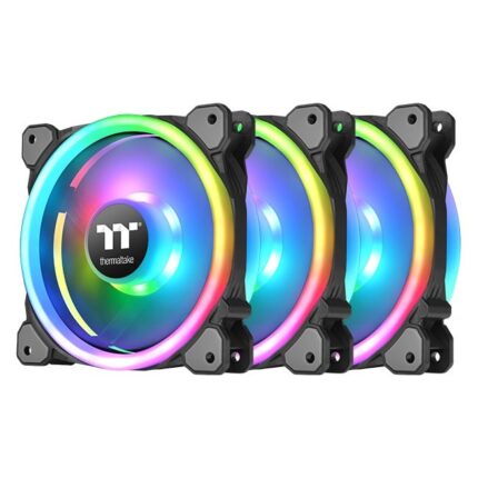 Thermaltake Riing Trio 14 Radiator Fan TT Premium Case Fan 140mm (1400rpm / 60.68cfm) με RGB Φωτισμό και Σύνδεση 3-Pin 3τμχ
