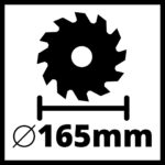 Einhell Brushless 18V Solo Circular Saw - Image 3