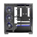Modecom Volcano Stellar ARGB 5F Gaming Midi Tower Computer Case with Side Window Black - Image 5