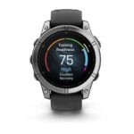 Garmin Fenix E Stainless Steel 47mm Waterproof Smartwatch with Heart Rate Monitor (Black) - Image 6