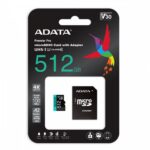 Adata Premier Pro microSDXC 512GB U3 V30 A2 UHS-I