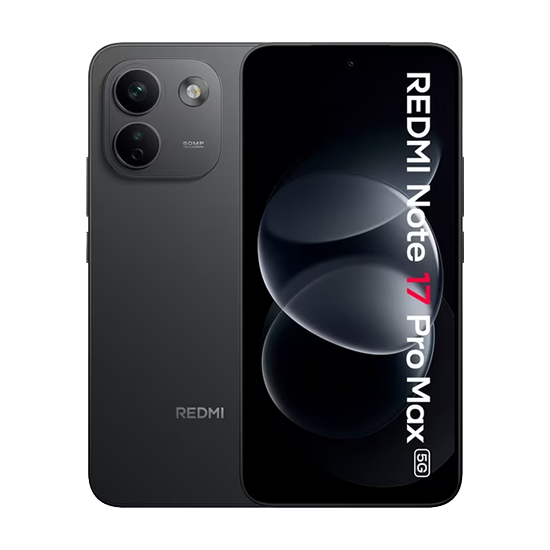 6939093011959.png Xiaomi Redmi Note 17 Pro Max 5G 8GB RAM 512GB - Black - Image 1
